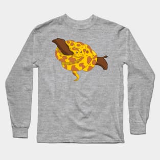 Caramel Burmese Python Long Sleeve T-Shirt